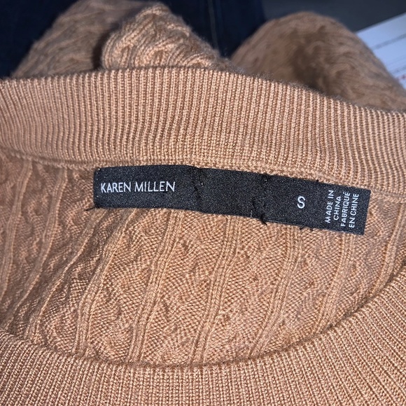 Karen Millen cable knit midi sweater dress - Picture 7 of 7